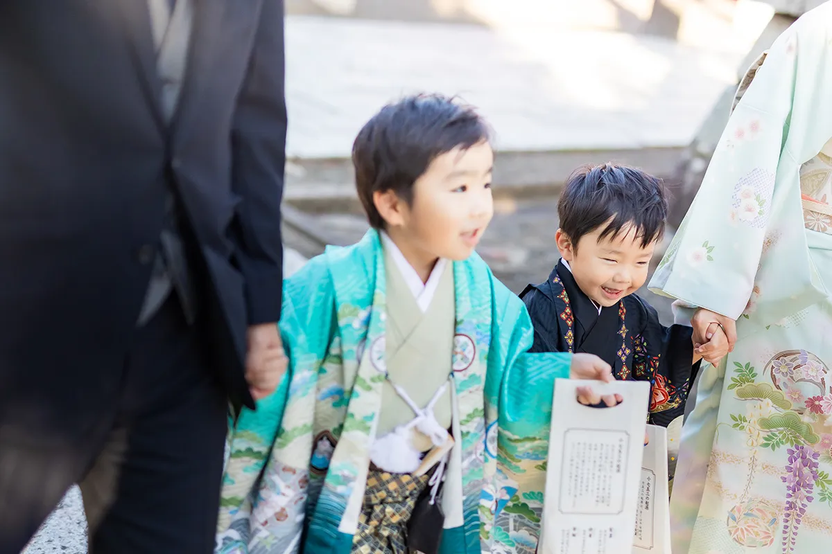 家族の記念写真